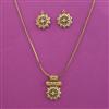 Antique Classic Pendant Set with Gold Plating
