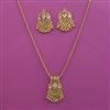 Antique Delicate Pendant Set with Gold Plating