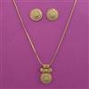 Antique Classic Pendant Set with Gold Plating