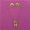 Antique Classic Pendant Set with Gold Plating