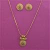 Antique Classic Pendant Set with Gold Plating