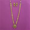 Antique Plain Gold Necklace with Gold Plating
