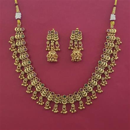 Antique Classic Necklace with Gold Plating