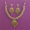 Antique Pearl Necklace with Gold Plating