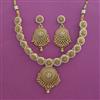 Antique Pearl Necklace with Gold Plating