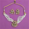 Antique Choker Necklace with Gold Plating