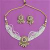 Antique Choker Necklace with Gold Plating