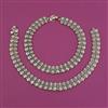 Antique Plain Gold Payal with Gold Plating