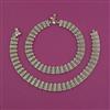 Antique Plain Gold Payal with Gold Plating