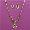 Antique Pearl Necklace with Gold Plating