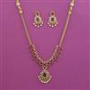 Antique Pearl Necklace with Gold Plating