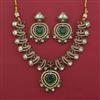 Antique Classic Necklace with Mehndi Plating