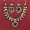 Antique Classic Necklace with Mehndi Plating