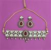 Antique Choker Necklace with Mehndi Plating