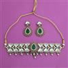 Antique Choker Necklace with Mehndi Plating