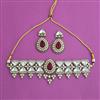 Antique Choker Necklace with Mehndi Plating