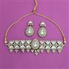 Antique Choker Necklace with Mehndi Plating