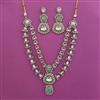 Antique Layered Necklace with Mehndi Plating