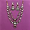 Antique Layered Necklace with Mehndi Plating