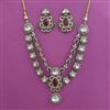 Antique Layered Necklace with Mehndi Plating
