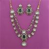 Antique Layered Necklace with Mehndi Plating