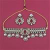 Antique Classic Necklace with Mehndi Plating