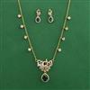 Antique Birds Pendant Set with Gold Plating