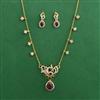 Antique Birds Pendant Set with Gold Plating
