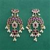 Antique Chand Earring with Gold Plating