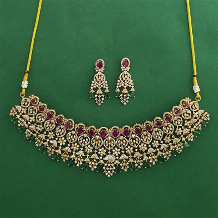 Antique Classic Necklace with Gold Plating