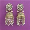 Antique Jhumki with Matte Gold Plating