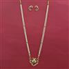 Antique Long Necklace with Gold Plating