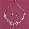 Antique Choker Necklace with Gold Plating