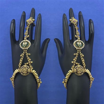 Antique Heritage Hath Pan with Matte Gold Plating