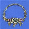 Antique Heritage Bracelet with Matte Gold Plating