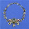 Antique Heritage Bracelet with Matte Gold Plating