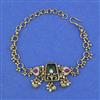 Antique Heritage Bracelet with Matte Gold Plating