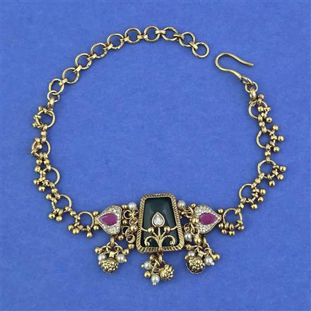 Antique Heritage Bracelet with Matte Gold Plating