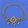 Antique Heritage Bracelet with Matte Gold Plating