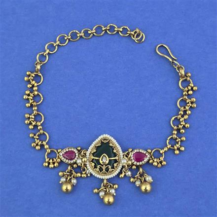 Antique Heritage Bracelet with Matte Gold Plating
