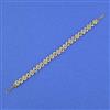 Antique Pearl Shishful with Matte Gold Plating