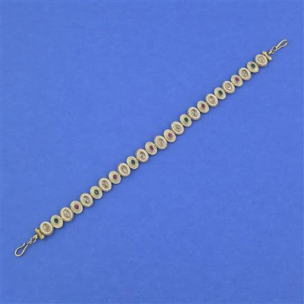Antique Pearl Shishful with Matte Gold Plating