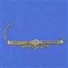 Antique Pearl Bracelet with Matte Gold Plating