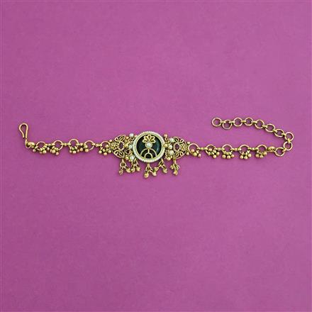 Antique Heritage Bracelet with Matte Gold Plating