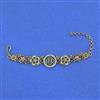 Antique Heritage Bracelet with Matte Gold Plating