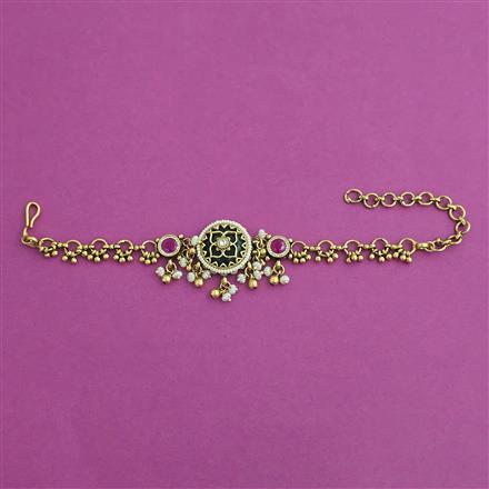 Antique Heritage Bracelet with Matte Gold Plating