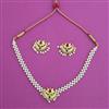 Antique Choker Necklace with Gold Plating