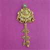 Antique Classic Hair Brooch with Gold Plating