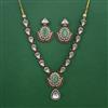 Antique Classic Necklace with Mehndi Plating