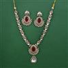 Antique Classic Necklace with Mehndi Plating